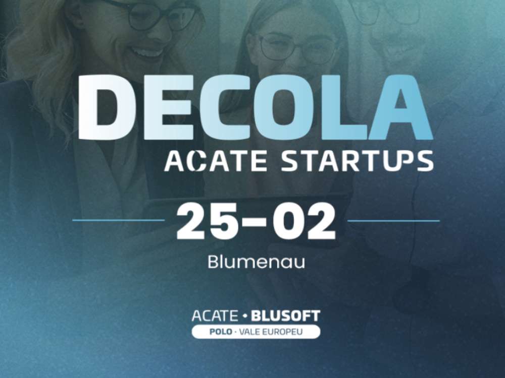 Blumenau recebe evento da ACATE voltado a startups e inovação