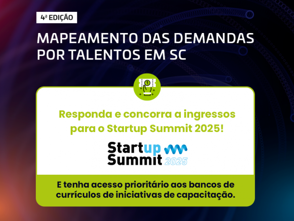 Mapeamento sobre demanda e perfil de profissionais para o setor de tecnologia continua aberto à participação de empresas