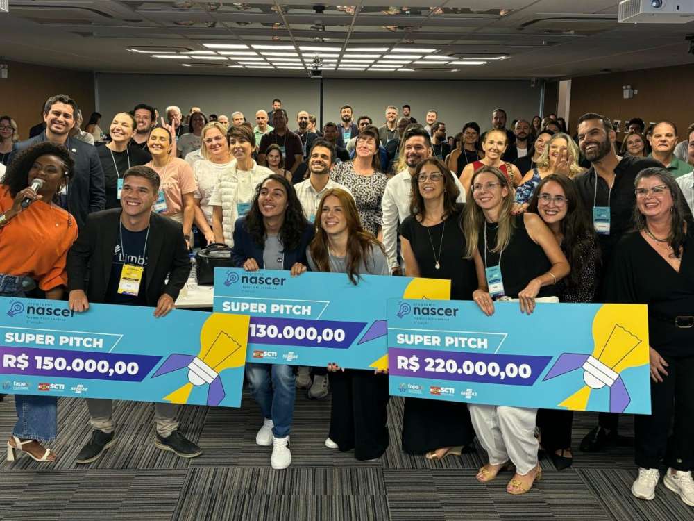 Programa Nascer seleciona as três ideias mais inovadoras para o ecossistema catarinense com fomento de R$ 500 mil