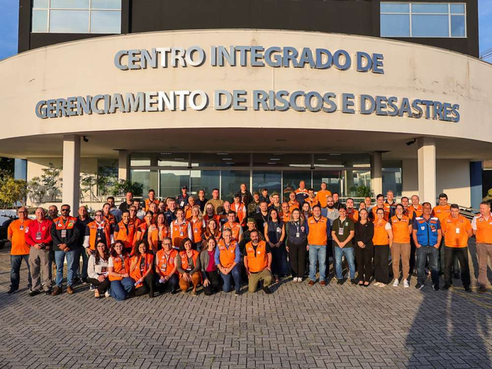 Santa Catarina conclui maior simulado de desastres da história do país e anuncia nova edição para 2026