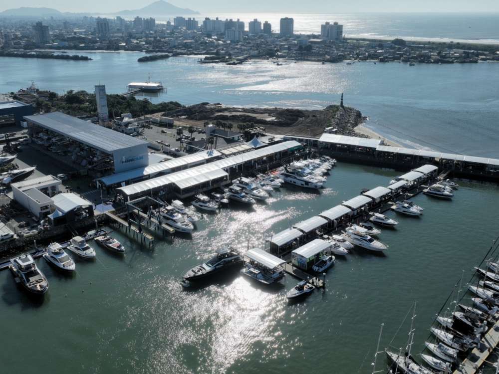 Marina Itajaí Boat Show apresenta o potencial produtivo do maior polo náutico do Brasil