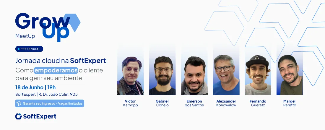 SoftExpert promove 1º MeetUp sobre Jornada Cloud e destaca protagonismo do cliente na gestão em nuvem