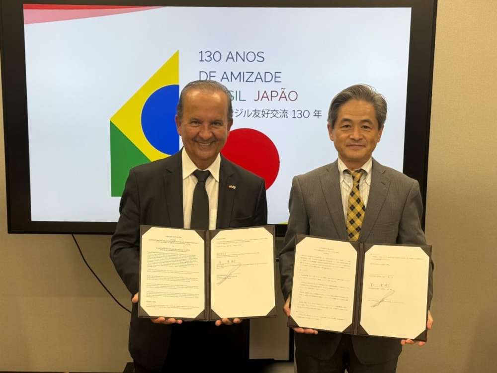 Santa Catarina e Japão assinam carta de intenções para ampliar exportação de grãos e desenvolver infraestrutura logística