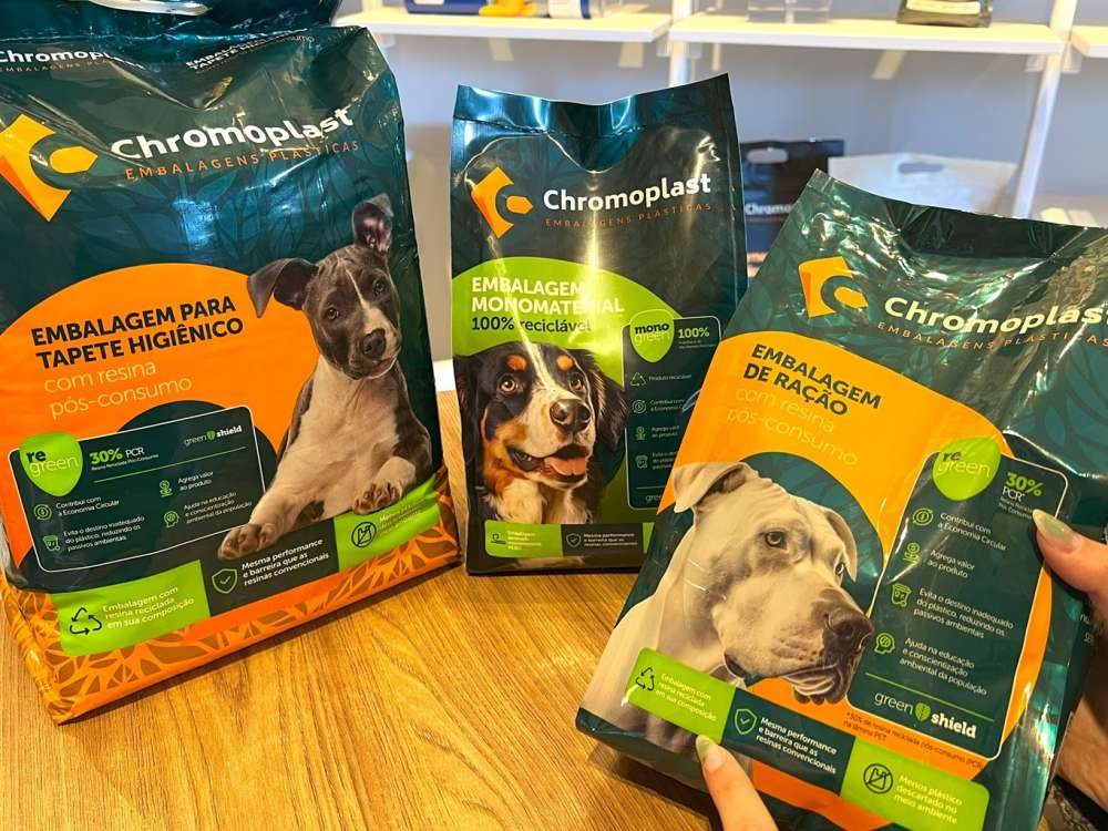 Chromoplast leva soluções sustentáveis para o mercado pet care na Fispal Tecnologia