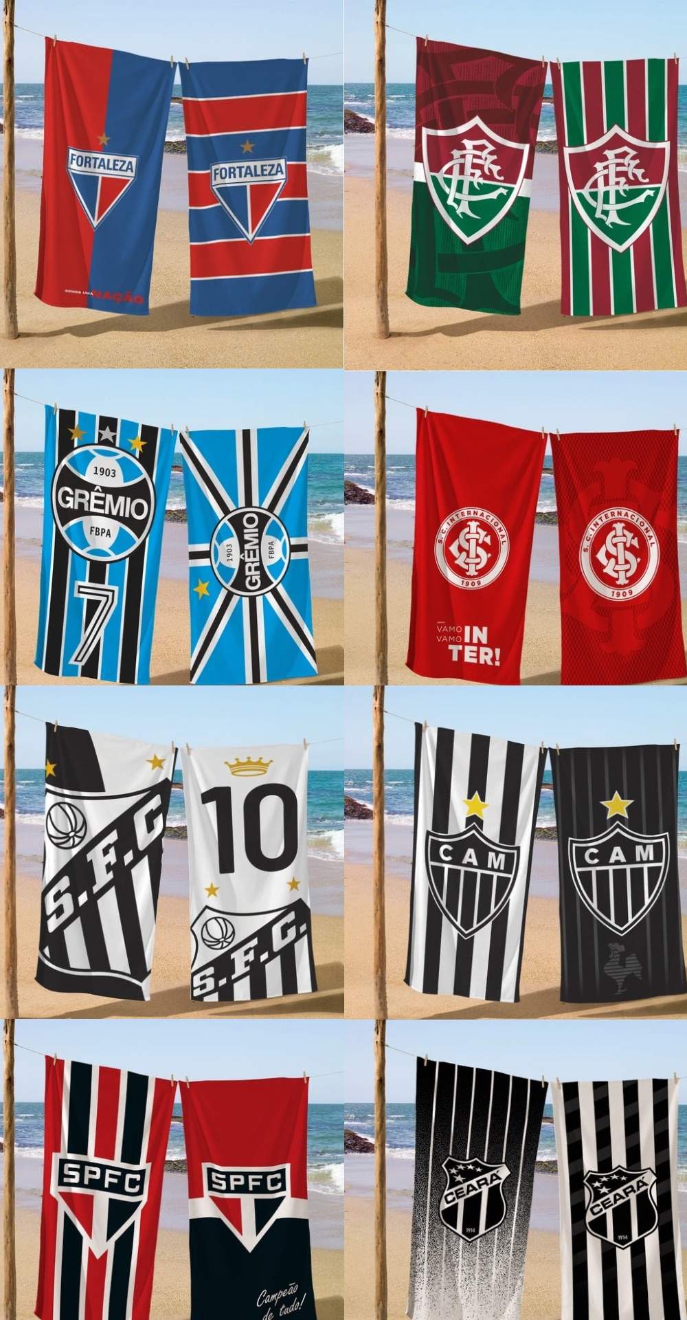 Döhler fecha parceria com clubes de futebol e aposta em linha de toalhas licenciadas