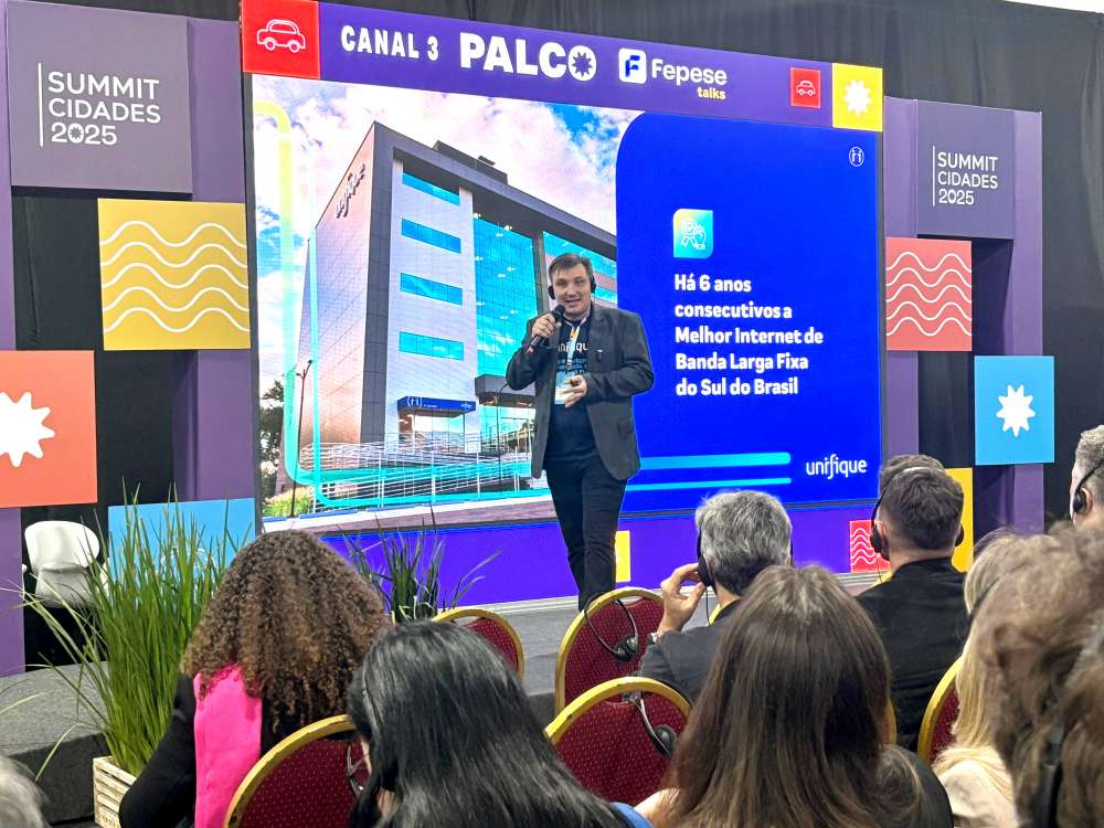 Unifique apresenta o futuro da conectividade durante o Summit Cidades 2025