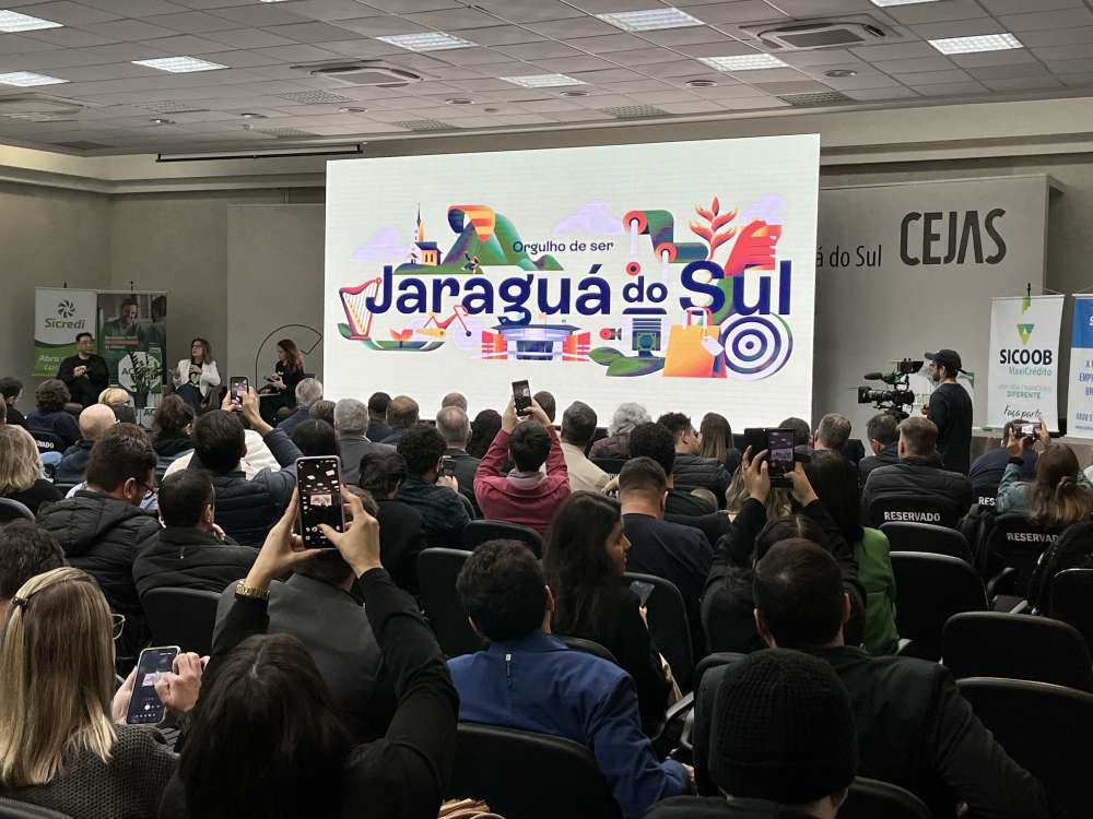 Nova marca de Jaraguá do Sul é lançada, com apoio do Sebrae