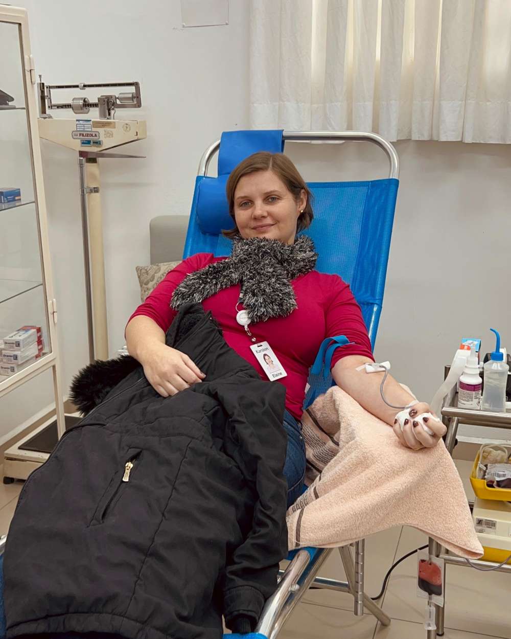 Karsten realiza primeira coleta de sangue em parceria com o Hemosc dentro de uma empresa em Blumenau