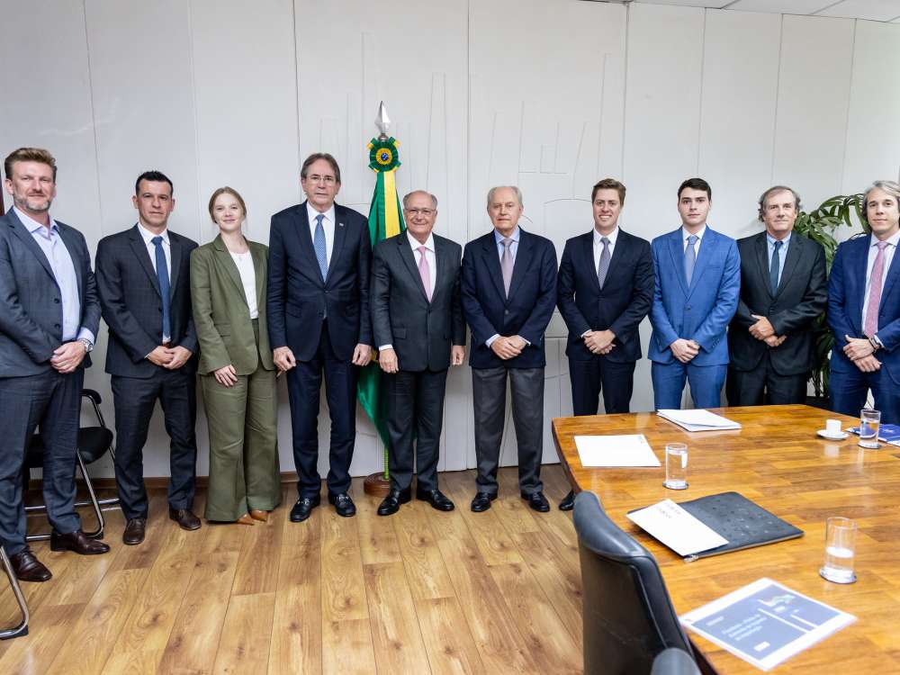 Em encontro com Alckmin, FIESC defende negociações com EUA, sem retaliação