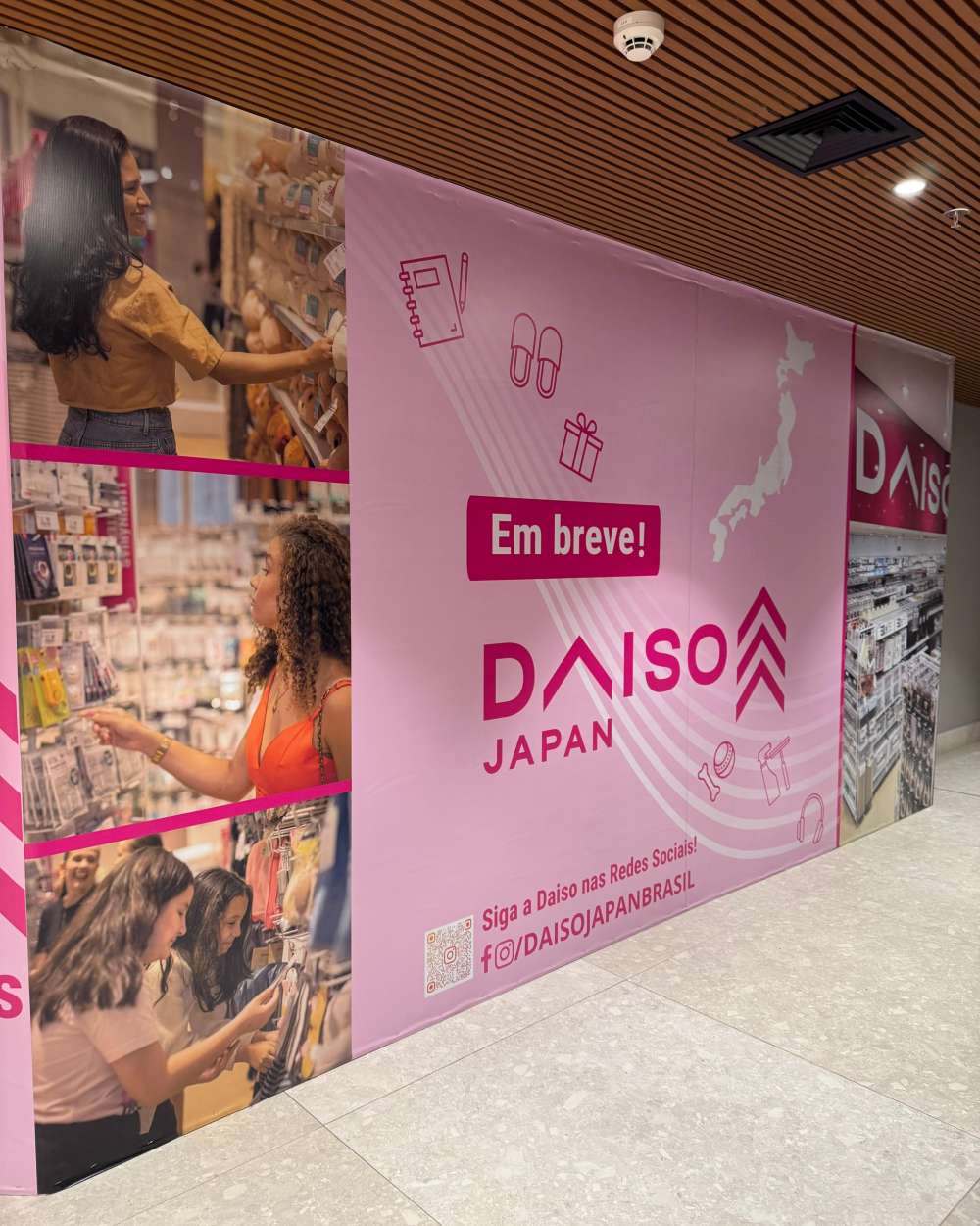 Daiso Japan inaugura em outubro no Shopping H 