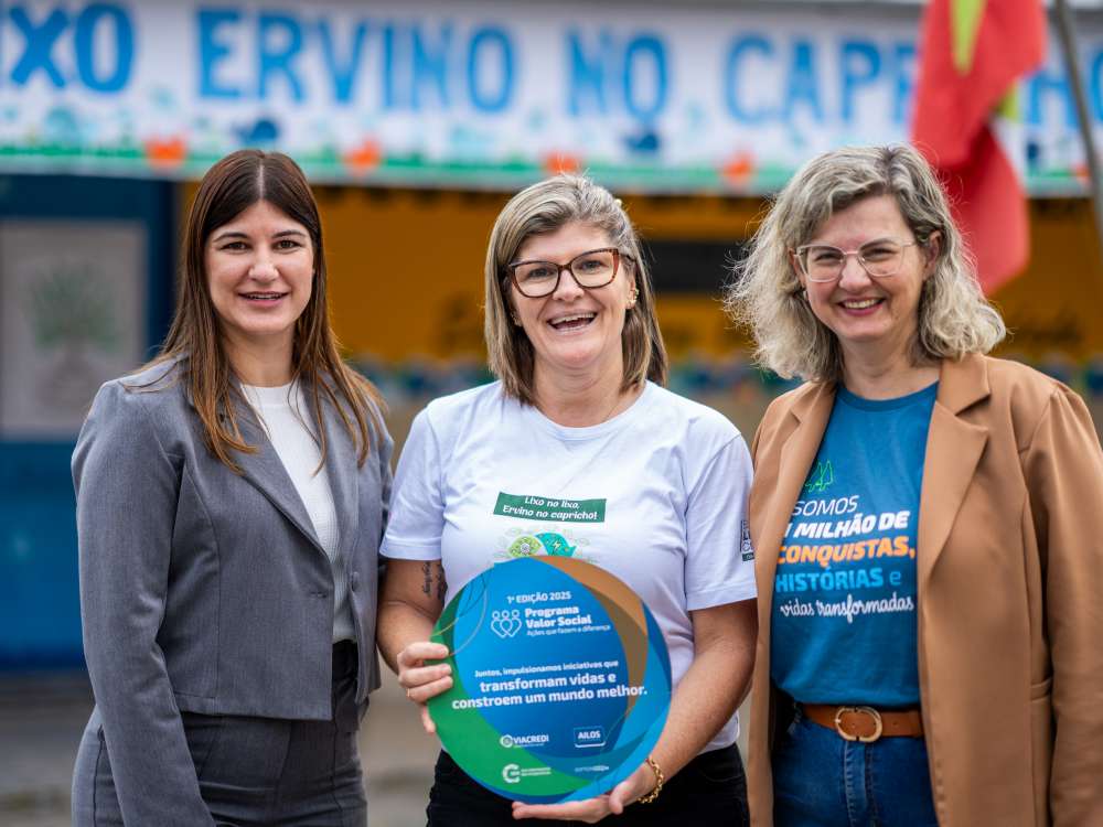 Viacredi entrega reconhecimento a instituições contempladas pelo Programa Valor Social