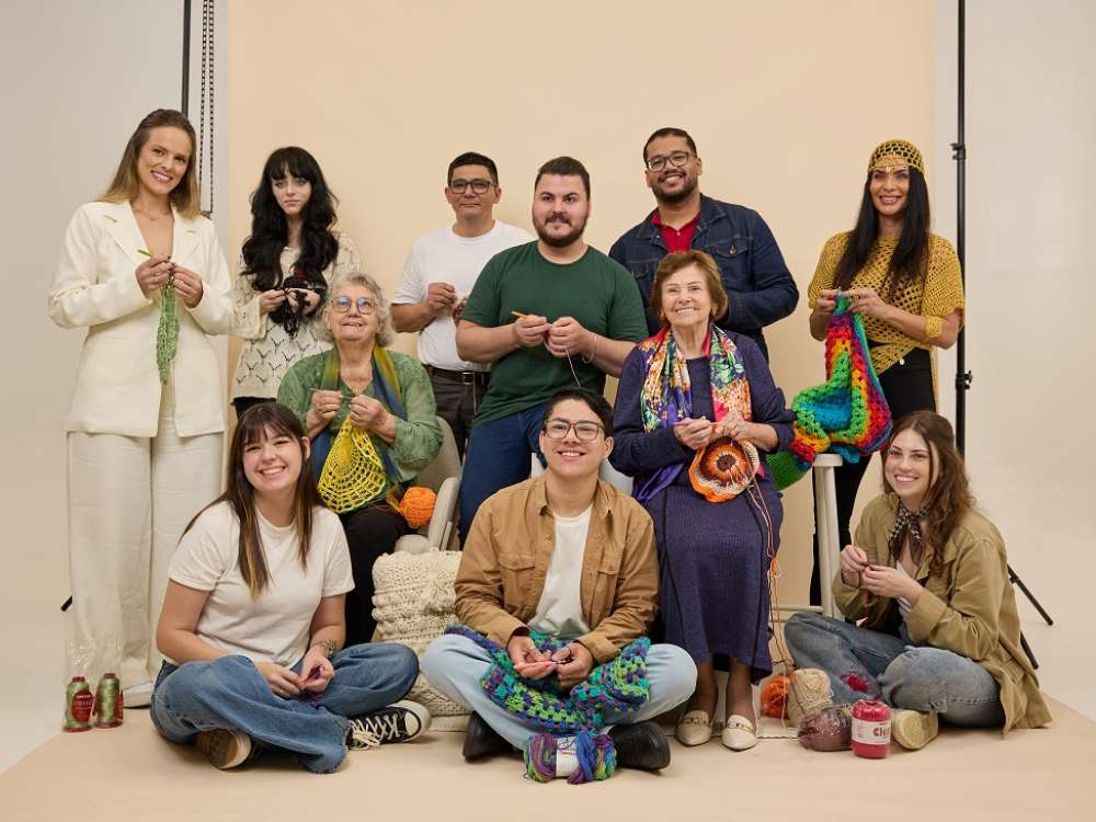 Círculo celebra o Dia do Crochê com campanha que valoriza a diversidade 