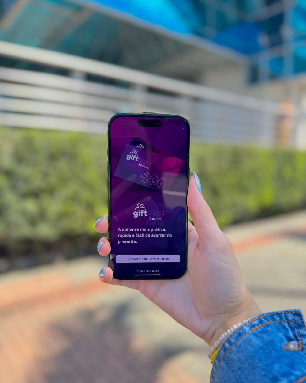 Almeida Junior lança projeto inédito de gift card digital por meio de aplicativo dos shoppings, o AJFans