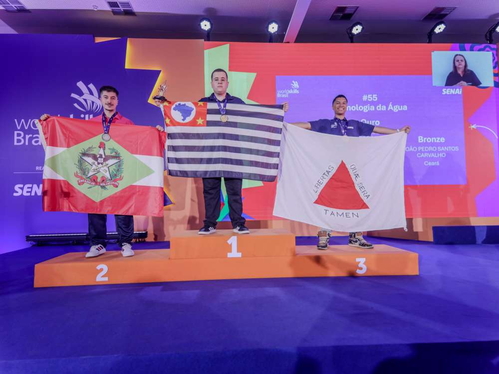 SC conquista nove medalhas na maior competição de educação profissional do mundo