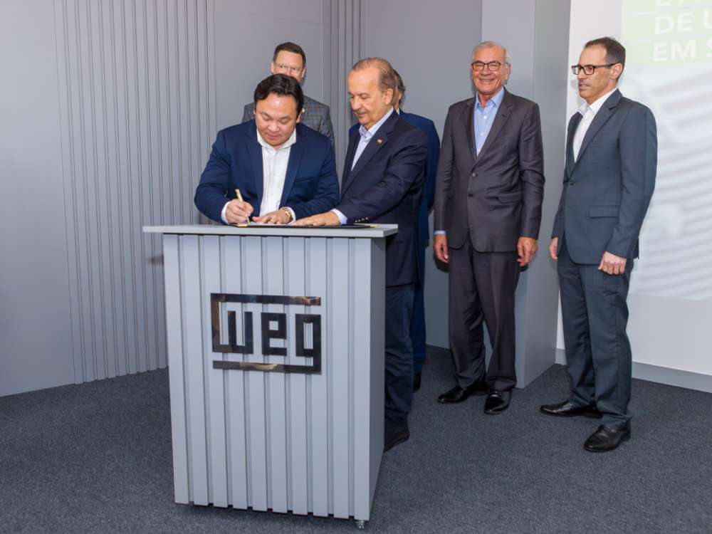 WEG anuncia investimentos de R$ 1,1 bilhão para expansão fabril em Santa Catarina
