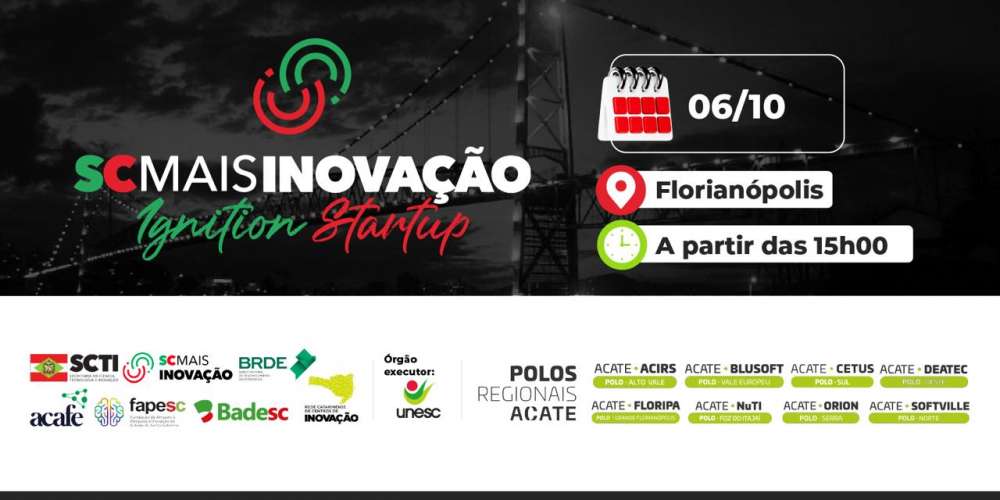 RoadShow do Pronampe Inovação vai percorrer sete cidades de SC com R$ 20 milhões em oportunidades para startups