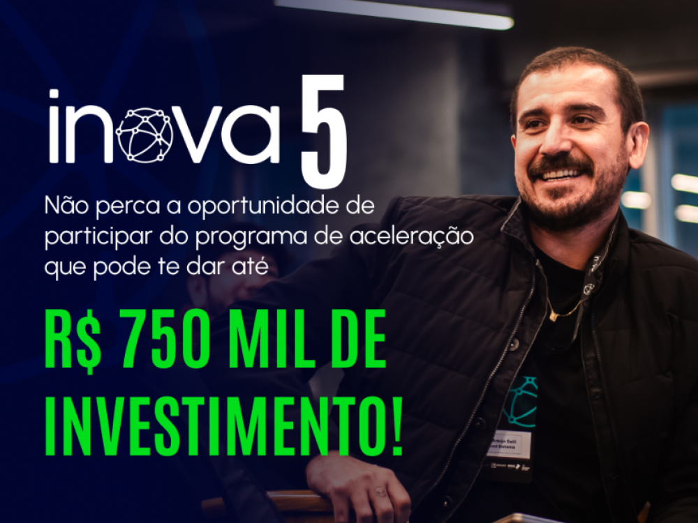 Sebrae lança nova edição do programa de investimento INOVA Startups