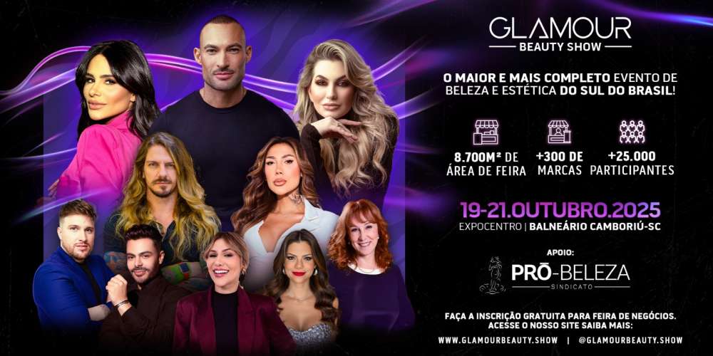 Maior evento de beleza do Sul do Brasil começa neste domingo (19)
