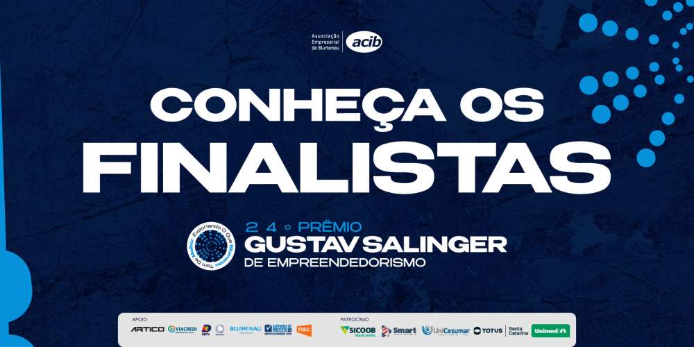 Anunciados os finalistas do 24º Prêmio Gustav Salinger de Empreendedorismo