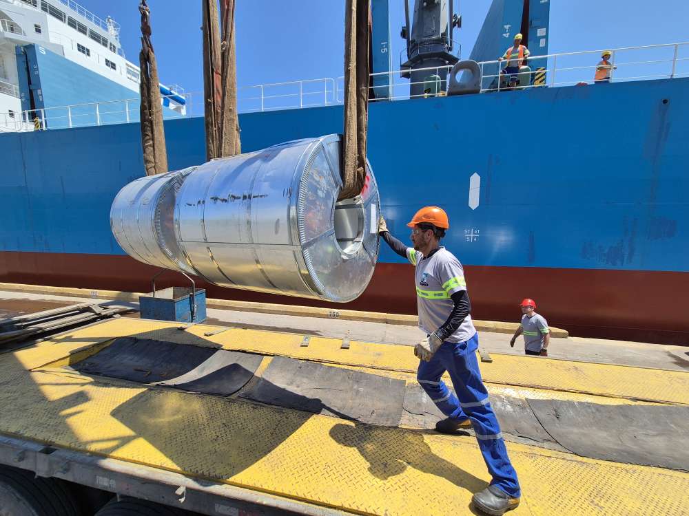 Movimentação no Porto de São Francisco cresce em setembro e no acumulado de 2025