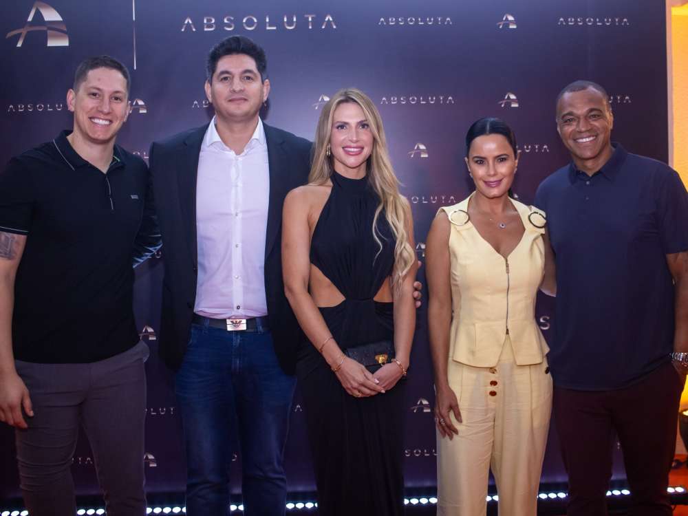 Com presença de Denílson e Follmann, Absoluta entrega empreendimento com VGV de R$ 100 milhões na Praia Brava