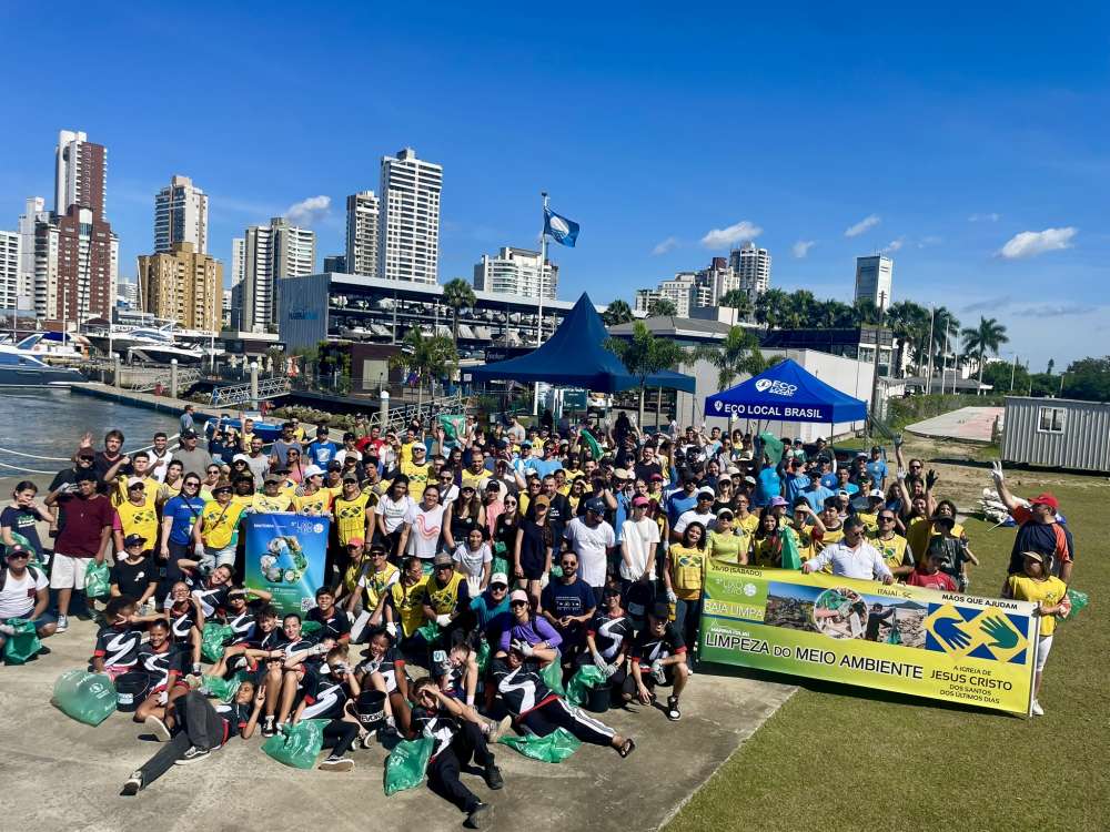 Semana Lixo Zero de Itajaí vai transformar plástico jogado nas águas em brinquedos para crianças