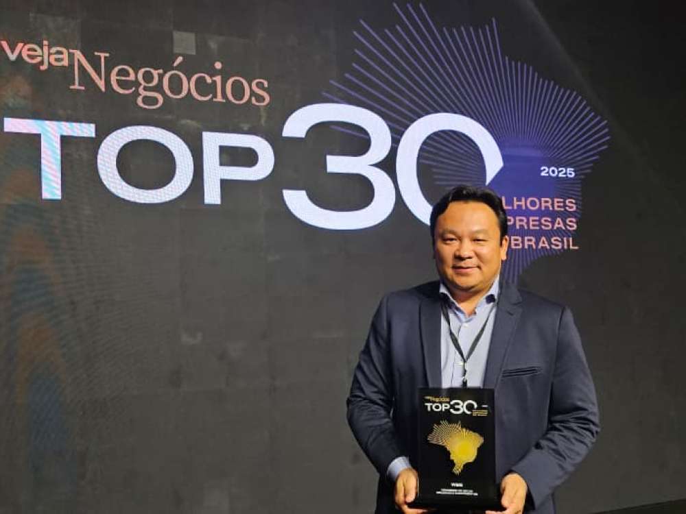 WEG é a melhor do Brasil na categoria Máquinas e Equipamentos no Prêmio Veja TOP 30