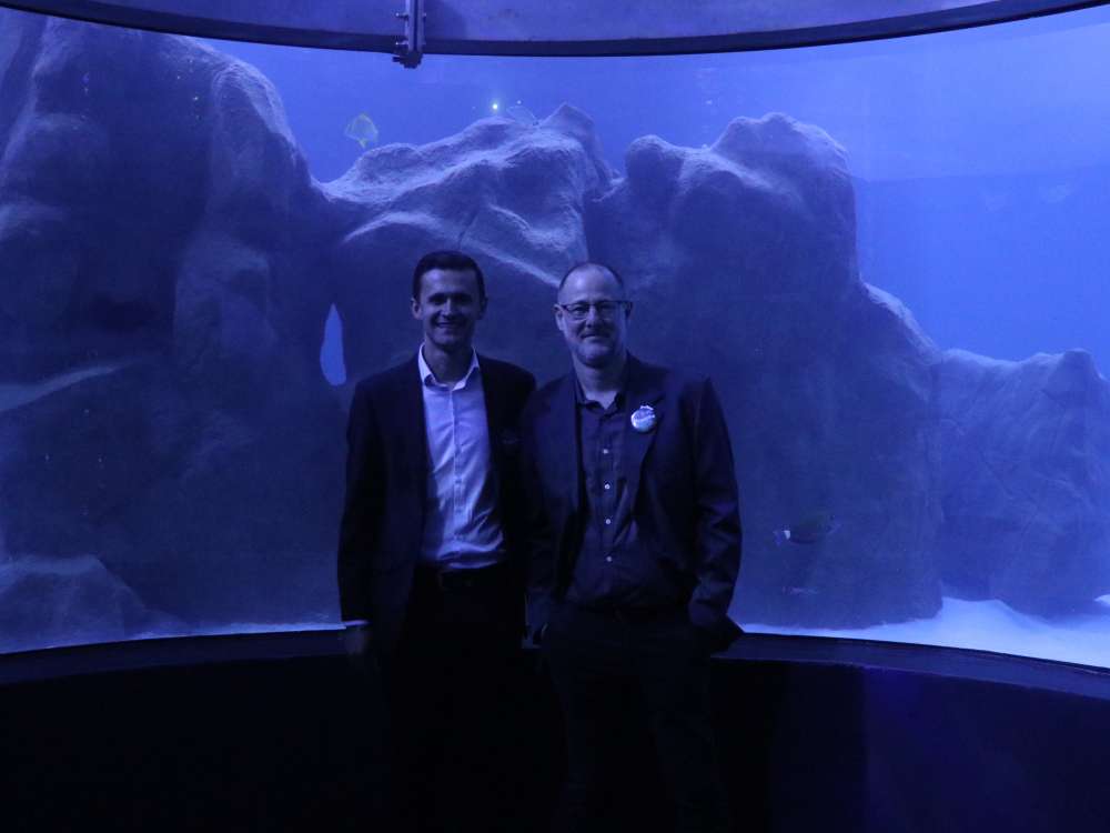 Acrílico da Bold está presente no recém-inaugurado AquaFoz, o maior aquário do Sul do Brasil