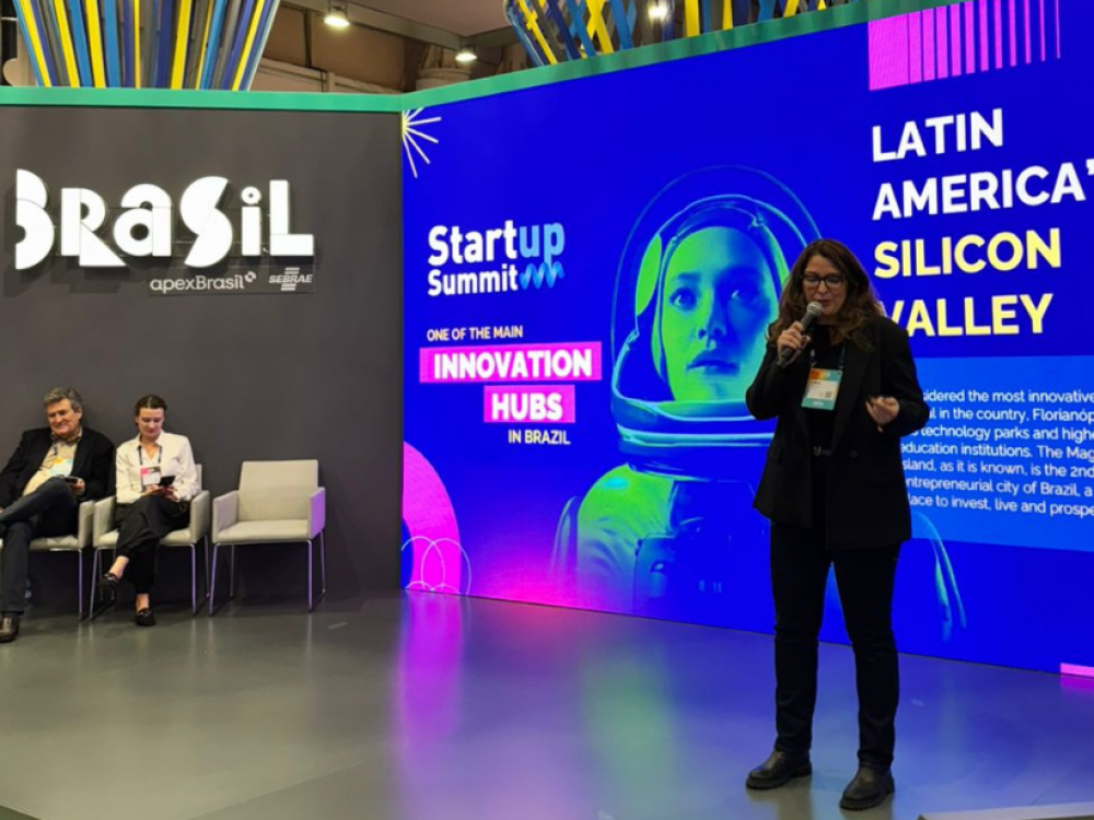 SC amplia conexões no Web Summit Lisboa e convida delegações internacionais para o Startup Summit 2026
