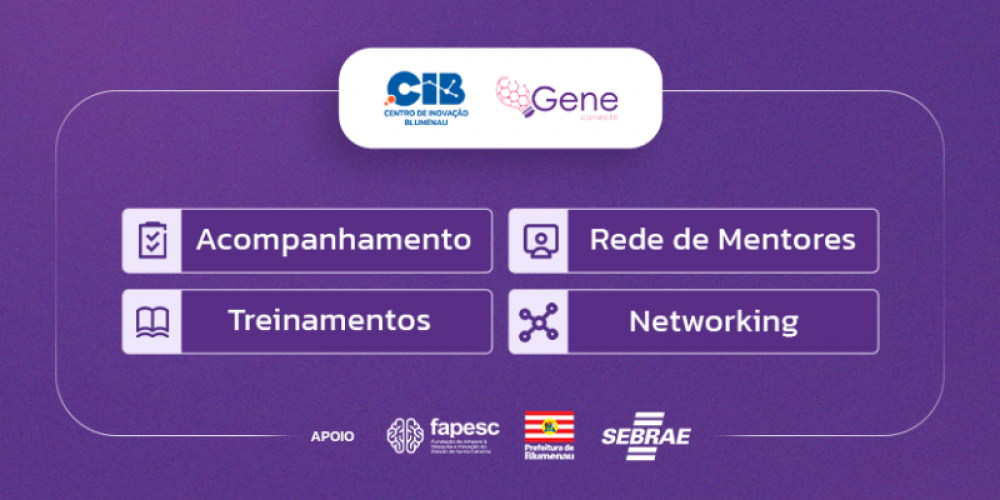 Estão abertas as pré-inscrições para os Programas de Incubação 2026 do Instituto Gene