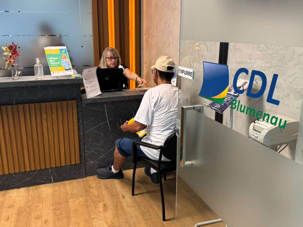 Feirão Limpe Seu Nome da CDL Blumenau inicia nesta segunda-feira, dia 8