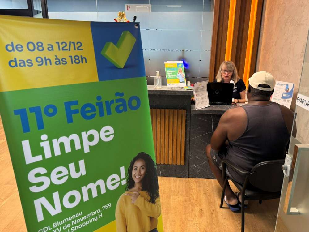 Feirão Limpe Seu Nome negocia mais de R$ 24 milhões e consolida 11ª edição em Blumenau