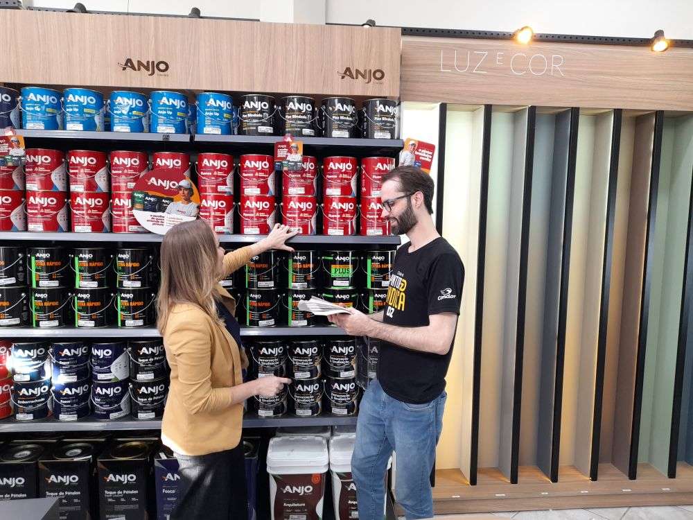 Tintas DZ se torna Anjo Store e fortalece parceria histórica com a marca Anjo