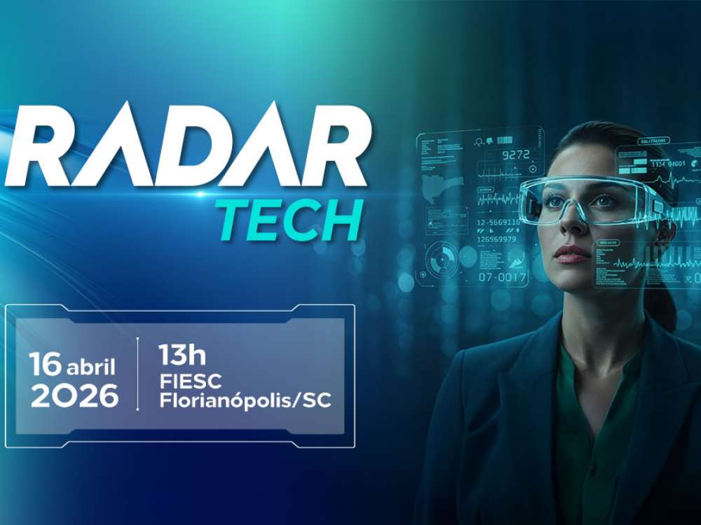 Radar Tech debate modernização da indústria e impacto da robotização em evento na FIESC