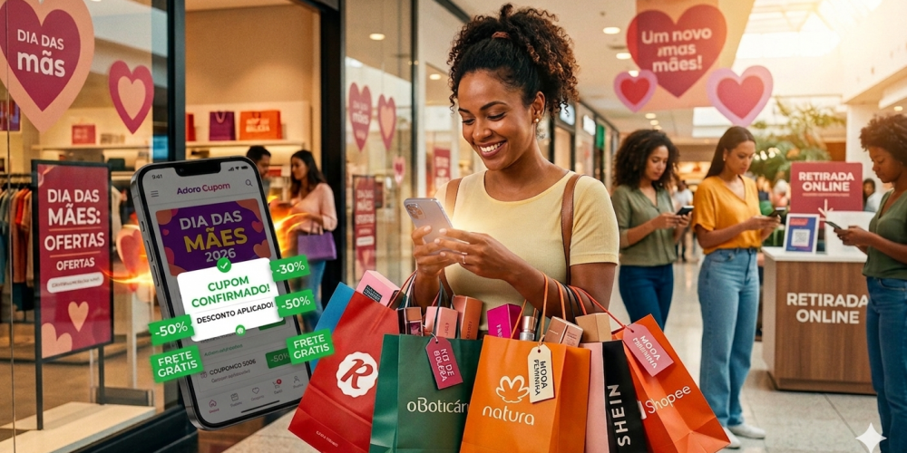 75% dos Brasileiros vão presentear no Dia das Mães, e busca por economia cresce