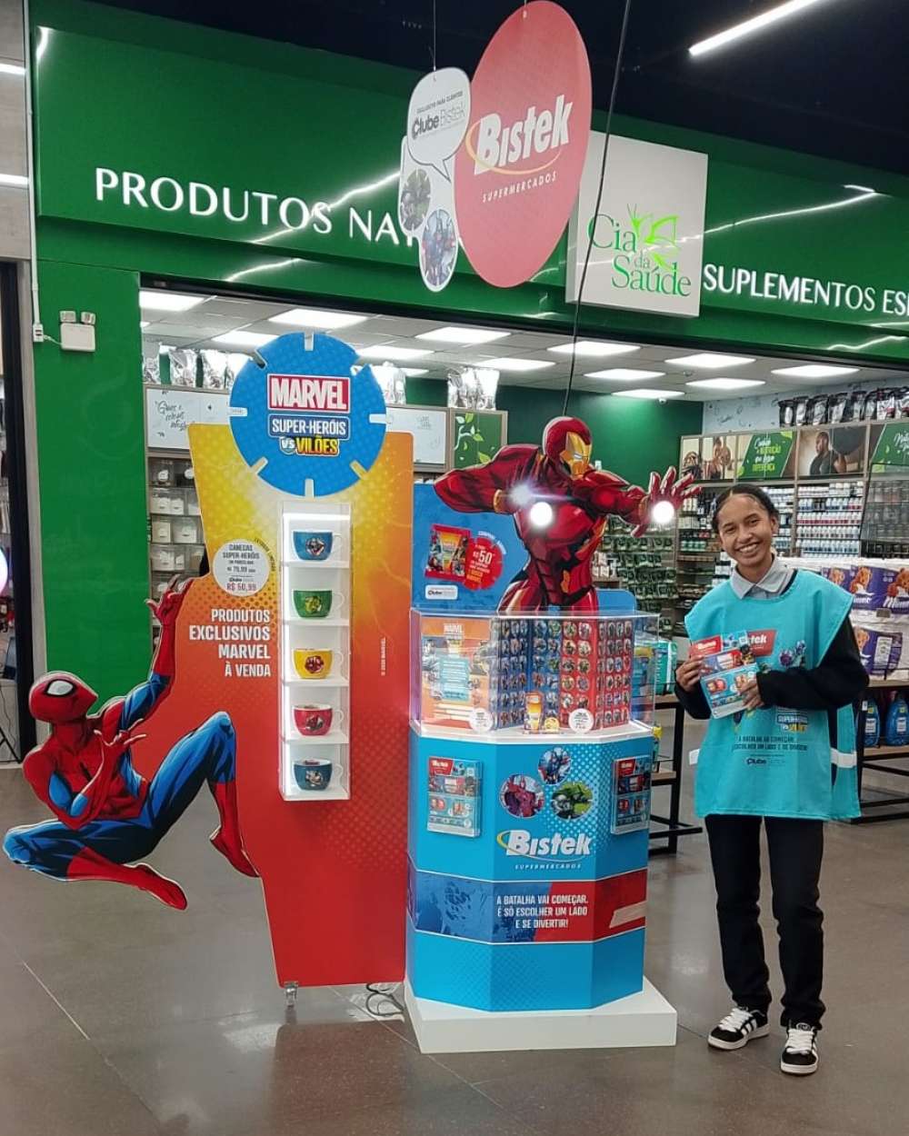 Parceria entre Bistek e L - founders of loyalty traz ao Brasil campanha inédita do universo Marvel