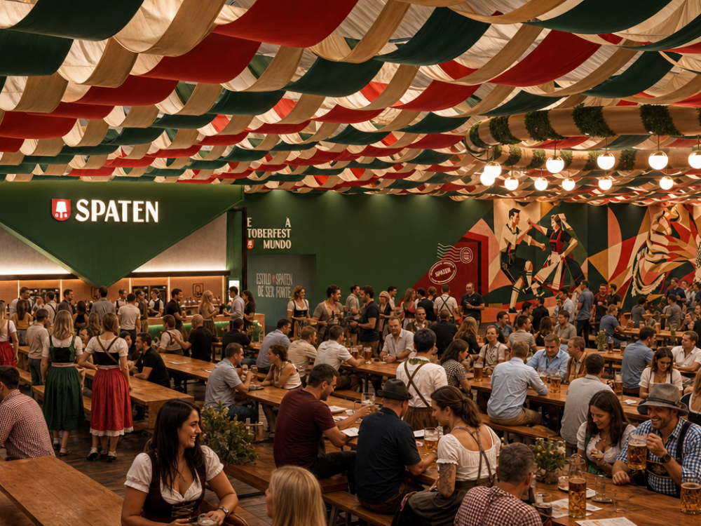 Spaten revela cenografia da Oktoberfest Blumenau 2026 com inpiração bávara
