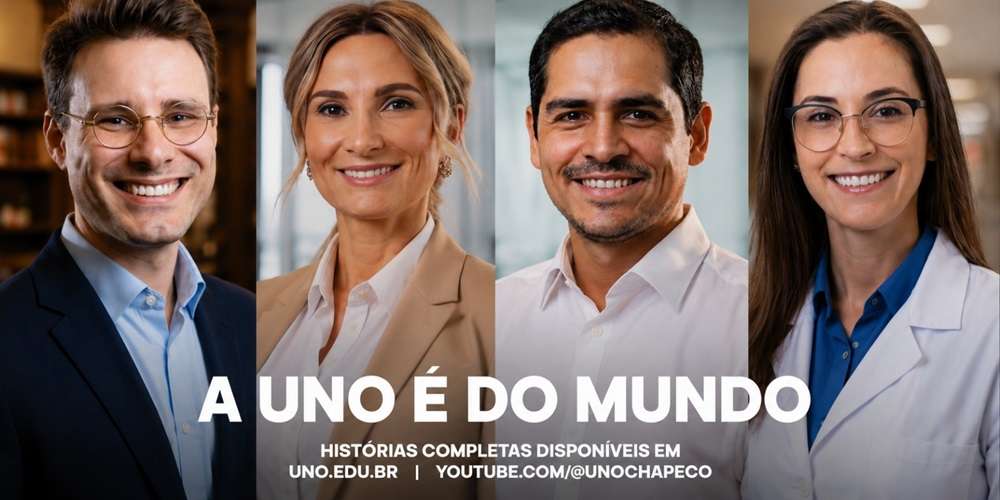 Da Uno para o mundo: campanha institucional destaca trajetórias de egressos em diferentes países
