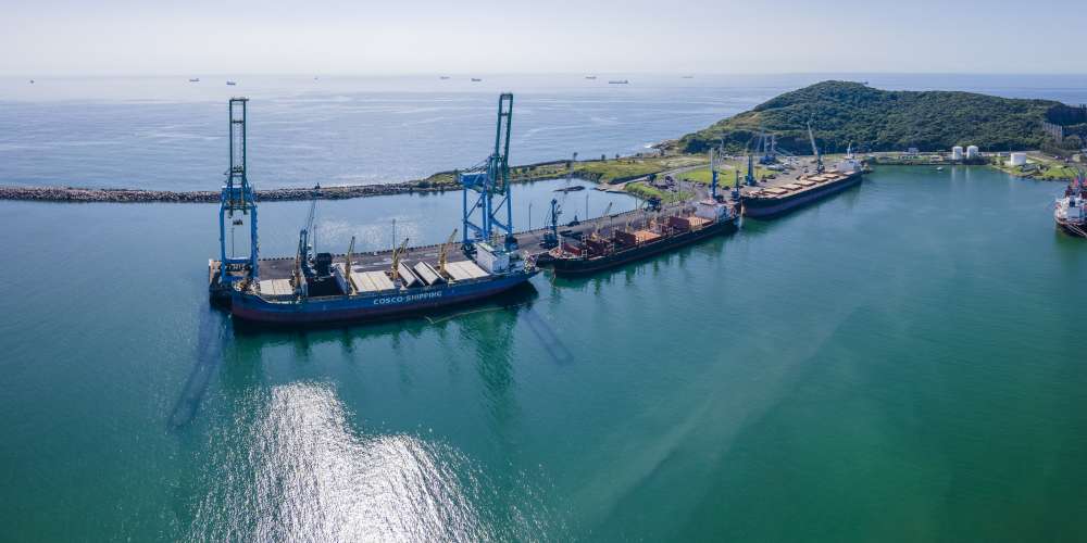 Porto de Imbituba supera 4,56 milh�es de toneladas movimentadas at� julho de 2026
