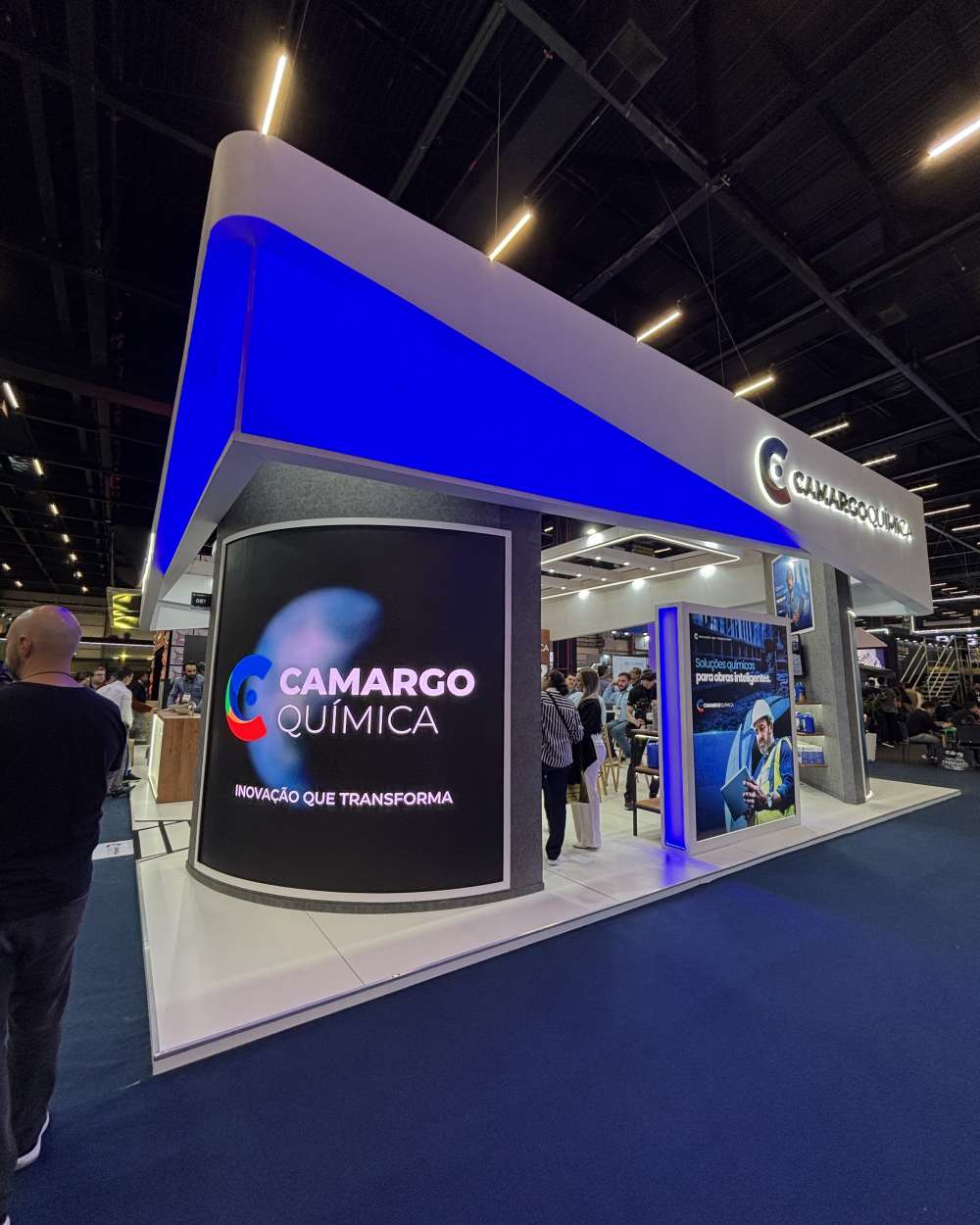 Camargo Química leva soluções sustentáveis para a construção civil à Concrete Show 2026