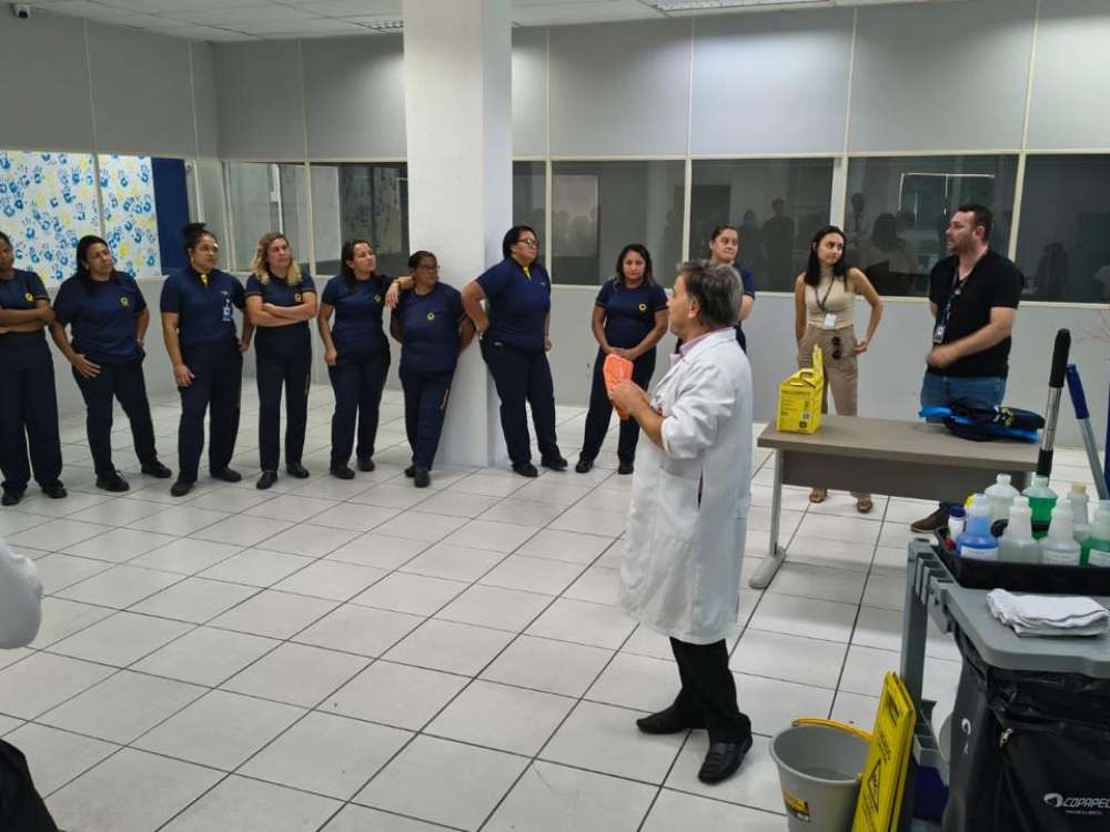 Orsegups forma equipes especializadas em higienização e biossegurança laboratórios