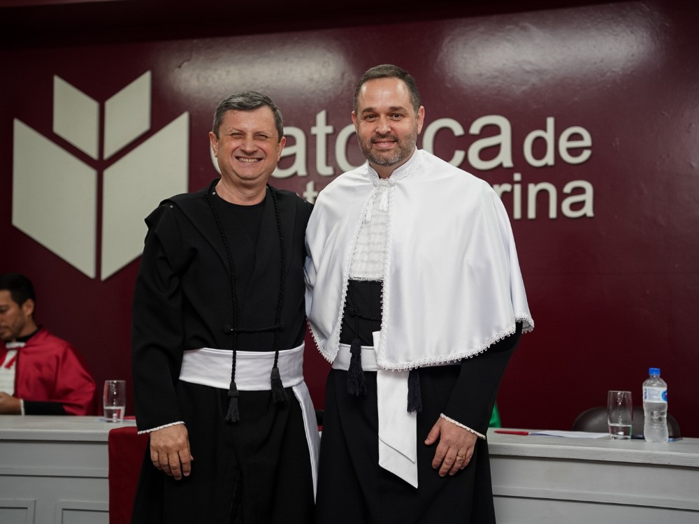 Católica SC empossa novo reitor Rafael de Armas e anuncia projetos no Estado