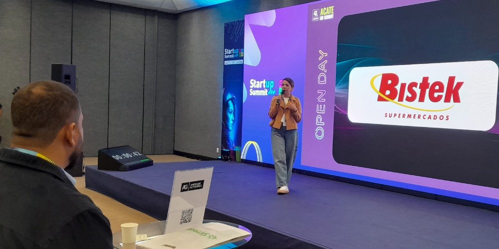 Bistek reforça presença no ecossistema de inovação durante o Startup Summit 2026
