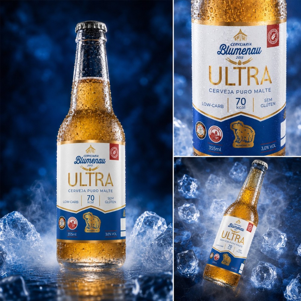 Sem glúten e com menos de 70 calorias: Cervejaria Blumenau entra no mercado low carb