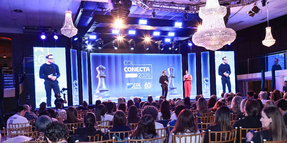 CDL Conecta 2026 promove conhecimento, conexões e debates sobre o futuro dos negócios